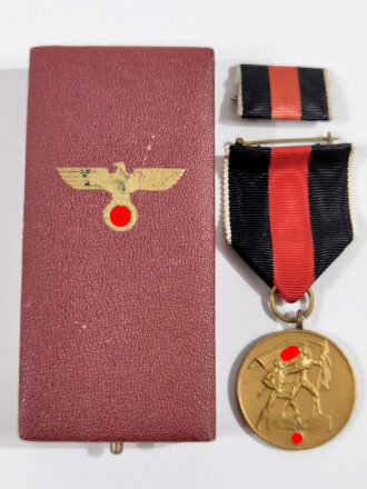 Anschlussmedaille Sudetenland ( 1. Oktober 1938 ) im...