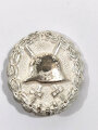 1. Weltkrieg, Verwundetenabzeichen Silber, Buntmetall versilbert