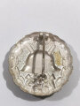 1. Weltkrieg, Verwundetenabzeichen Silber, Buntmetall versilbert