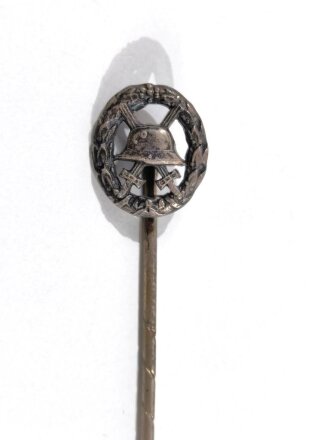 1. Weltkrieg, Miniatur Verwundetenabzeichen Silber, durchbroche Ausführung 11mm