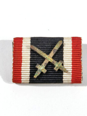 Bandspange, Kriegsverdienstkreuz 2. Klasse 1939 mit Schwerter, Breite 25mm