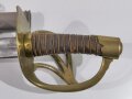 Frankreich, Kürassier Pallasch Modell 1802/03, Kammerstück Klingenthal 1814. Gereinigt, guter Gesamtzustand