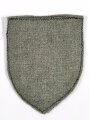 Stahlhelmbund Ärmelabzeichen " Saar" auf neuzeitlichen Uniformstoff vernäht