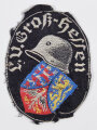 Ärmelabzeichen Stahlhelmbund Landesverband Hessen, getragenes Stück