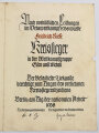 Verleihungsurkunde  für  einen Kreissieger im Reichsberufswettkampf 1938 in den Wettkämpfen " Eisen und Metall " Angeschmutzt