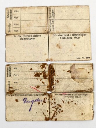 Österreich, Urkunden und Dokumentennachlass eines Korporal aus Bielitz, im K.K. Sch.Rgt.24 gedient
