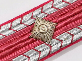Feuerwehr III.Reich, einzelne Schulterklappe Freiwillige Feuerwehr 1934 - 1939 für einen Oberfeuerwehrmann