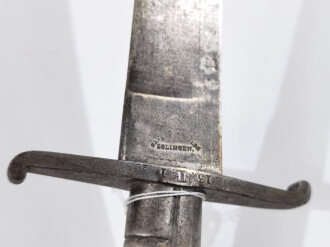 Faschinenmesser  Württemberg Modell 1827 ohne Scheide. Kammerstück , Hersteller aus Solingen