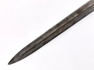 Frankreich Faschinenmesser  ,kleine Ausführung vom Glaive Modell 1831 für Bürgerwehr und Feuerwehr, Länge 60 cm, Klingenbreite 3,3 cm