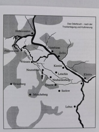 "Militärgeschichtlicher Reiseführer - Seelower Höhe", gebraucht, guter Zustand, Seiten in der Mitte etwas lose