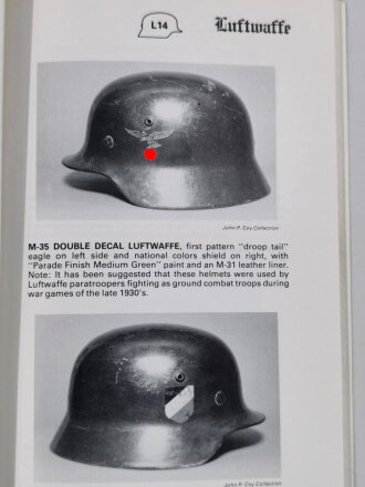 "German Helmets 1933-1945 Volume II with over 70 colour photographs