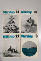 16 Volumes "Profile - Warship, Aircraft, AFV Weapons, Submarine etc." used, good condition