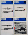 16 Volumes "Profile - Warship, Aircraft, AFV Weapons, Submarine etc." used, good condition