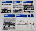 16 Volumes "Profile - Warship, Aircraft, AFV Weapons, Submarine etc." used, good condition