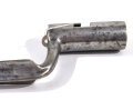 Frankreich Tüllenbajonett , Revolutionszeit, Länge 38 cm, Innendurchmesser Tülle 2,4 cm, Außendurchmesser 2,8cm