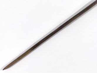 Tüllenbajonett Typ Österreich 1798, vierkantig,Länge 56 cm, Innendurchmesser Tülle 2,2 cm,Außendurchmesser 2,65cm