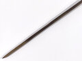 Tüllenbajonett Typ Österreich 1798, vierkantig,Länge 56 cm, Innendurchmesser Tülle 2,2 cm,Außendurchmesser 2,65cm