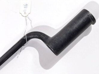Tüllenbajonett Typ Österreich 1798, vierkantig,Länge 51 cm, Innendurchmesser Tülle 2,2 cm,Außendurchmesser 2,65cm