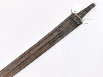 Frankreich, Klinge für Faschinenmesser , kleine Ausführung vom Glaive Modell 1831 für Bürgerwehr und Feuerwehr, Gesamtlänge 60 cm, Klingenbreite 3,2 cm