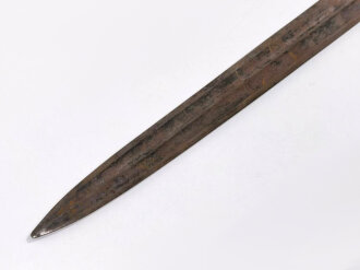 Frankreich, Klinge für Faschinenmesser , kleine Ausführung vom Glaive Modell 1831 für Bürgerwehr und Feuerwehr, Gesamtlänge 60 cm, Klingenbreite 3,2 cm