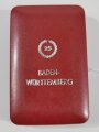 Baden- Württemberg, Feuerwehr- Ehrenzeichen 25 Jahre in Silber,  im Etui mit Bandspange