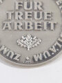 Baden Württemberg, Ehrenmedaille des Ministerpräsidenten für Arbeitsjubilare in der Freien Wirtschaft im Etui, 800er Silber gestempelt