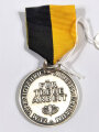 Baden Württemberg, Ehrenmedaille des Ministerpräsidenten für Arbeitsjubilare in der Freien Wirtschaft im Etui, 800er Silber gestempelt