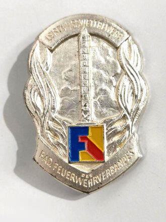 Baden Württemberg, Leistungsabzeichen des Badischen Feuerwehrverbandes in silber ( 1962-66 )