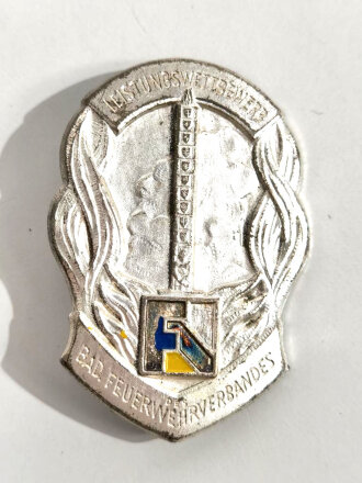 Baden Württemberg, Leistungsabzeichen des Badischen Feuerwehrverbandes in silber ( 1962-66 )
