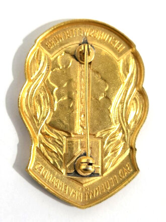 Baden Württemberg, Leistungsabzeichen des Badischen Feuerwehrverbandes in Gold ( 1962-66 )