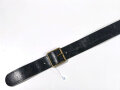 Eindornkoppel aus schwarzem Lackleder, Breite 50mm, Gesamtlänge 123cm, unschlau neuzeitlich gestempelt