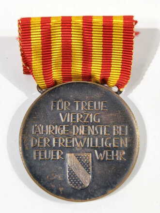 Freistaat Baden, Ehrenzeichen für Mitglieder der freiwilligen Feuerwehr für 40 Jahre 1920