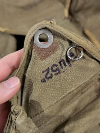 Fallschirmjäger Gurtzeug RZ20 mit äußerer Packhülle. Defekt