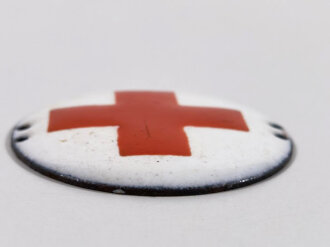 Freiwillige Krankenpflege, emailliertes Kragenabzeichen 41mm
