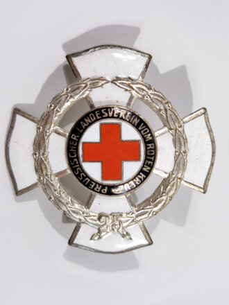 Preussischer Landesverband vom Roten Kreuz, Steckabzeichen für 25 Jahre Zugehörigkeit. Hersteller Godet Berlin