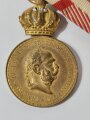 Österreich, Militär-Verdienstmedaille („Signum Laudis“) am Band der Tapferkeitsmedaille
