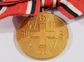 Preußen, Rot Kreuz Medaille 3.Klasse an Damenschleife