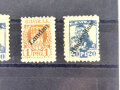 Kaiserreich, 9 Stück Marken für Post
