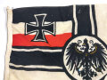 1.Weltkrieg, Reichskriegsflagge 40 x 60cm, ältere REPRODUKTION aus Sammlungsauflösung
