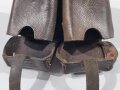 1.Weltkrieg Patronentasche, anscheinend Kammermäßig um ein Fach verringert, danach weitergetragen