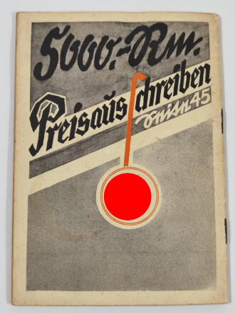Broschüre III.Reich "Feuerschutz" Kleinformat mit 48 Seiten