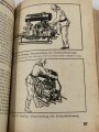 "Tragkraftspritze einsatzbereit !" Betriebs Ratgeber für Tragkraftspritzen von 1943 mit 174 Seiten. Gerfne gelesen und zum Teil mit vermerken versehen, 1 Seite lose