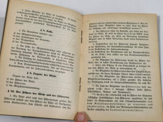 "Satzung der freiwilligen Feuerwehren" nach dem Runderlaß des Reichs- und Preußischen Ministeriums des Inneren vom Mai 1936