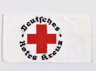 Armbinde "Deutsches Rotes Kreuz" vermutlich Nachkrieg, ungereinigtes Stück