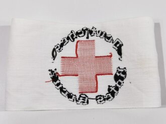 Armbinde "Deutsches Rotes Kreuz" vermutlich Nachkrieg, ungereinigtes Stück