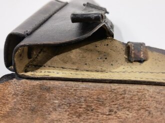 Pistolentasche Luftwaffe für lange Browning Pistole Kal. 7,65. Guter Zustand , grösstenteils aus Ersatzmaterial