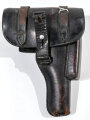 Pistolentasche Luftwaffe für lange Browning Pistole Kal. 7,65. Guter Zustand , grösstenteils aus Ersatzmaterial