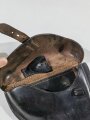 Koffertasche Pistole 08 Wehrmacht datiert 1942. getragenes Stück in gutem Gesamtzustand