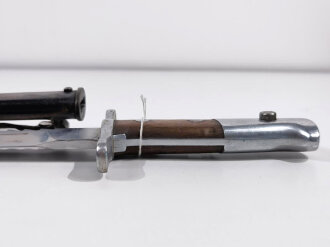 Schweiz Seitengewehr Modell 1914 mit Säge , Waffenfabrik Neuhausen