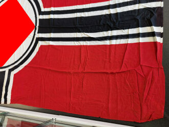 Kriegsmarine Reichskriegsflagge 200 x 335cm. Diverse...